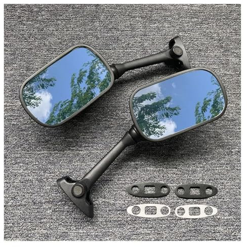 Lenkerendenspiegel Für Suzuki Für GSXR 1000 2001-2012 Für GSXR 600 2001-2012 Für GSX-R 750 SV 650 SV1000 2003-2007 Motorrad-Ersatz-Rennspiegel Motorrad Rückspiegel