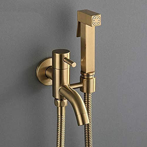 Pulvérisateur de bidet à main, robinets de bidet de bidet à main, kit de pulvérisation de bidet de toilette, buse de bidet, pistolet de pulvérisation de toilettes, lavage des fesses, rehausseur d