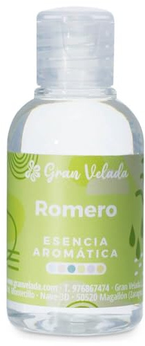 Aromatisk rosmarin essens | Intensiv växtbaserad friskhet för parfymer, kosmetika, tvål och mer. Professionell användning. Naturlig och mångsidig doft | 50 ml