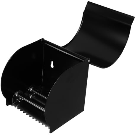 Cabilock Schwarze wasserdichte Edelstahl Tissue Box Mit Wandhalterung Praktische Badezimmer Taschentuchbox Rostfrei Multifunktionale Aufbewahrung Und Ablagefläche Feuchtigkeitsbeständig OHN