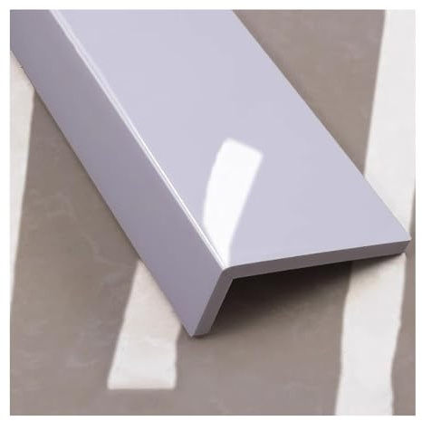 Lastra protettiva per davanzale della finestra in PVC effetto marmo bianco contro artigli di cane, pannello acrilico per finestre del portico (misura grande: L110/W14)