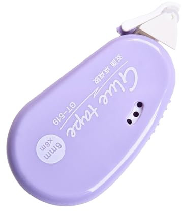 Rullo a nastro a doppia faccia - rullo adesivo per scrapbooking, distributore di nastri artigianali | Scrapbooking Dispenser per colla adeguato, rullo di colla ricaricabile per progetti di carta, albu