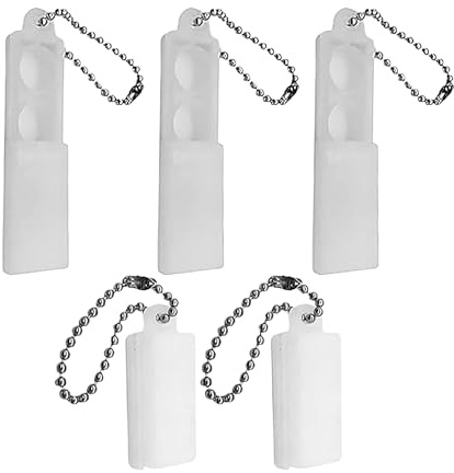 Estuche para Pilas De Audífonos,Estuche De Viaje con 5 Llaveros - Accesorios Portátiles E Impermeables para Viajes Y Uso Diario En Casa O Estudio