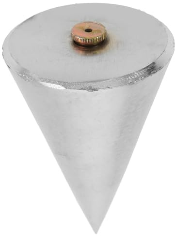 Ipetboom Plumb Bob Vertical Hammer Hanging Line Hammer Steel Construction Measuring Tool for Builders and Woodworkers Large Size Wire Hanging Measuring Device