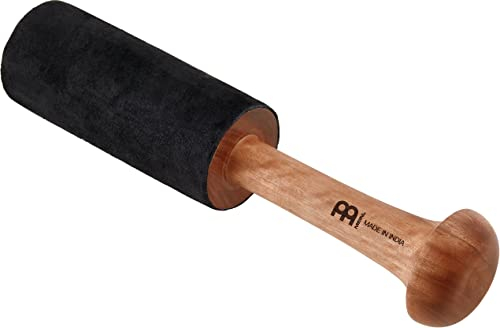 Sonic Energy Holz Klangschalen Reiber – 10,24/26 cm – Mit Wildleder-Überzug – Für Tibetische Klangschalen (SB-RM-LE-L)