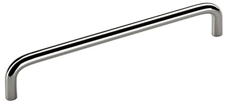 10 x Möbelgriff GREB BA 160 mm Chrom poliert Schrankgriff Schubladengriff Bügelgriff von SO-TECH®