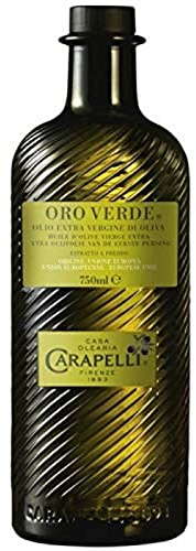 Carapelli Oro Verde Olio Extra Vergine di Oliva Huile d'Olive Vierge, 750ml