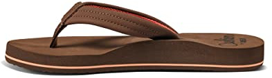 Reef Zehentrenner Sandale Damen Cushion Breeze, Chocolate, 40 EU