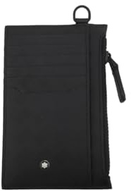 Montblanc Extreme 3.0 Kartenetui 8cc aus Leder in der Farbe Schwarz, Maße: 13,5cm x 8,5cm x 0,5cm, 129976