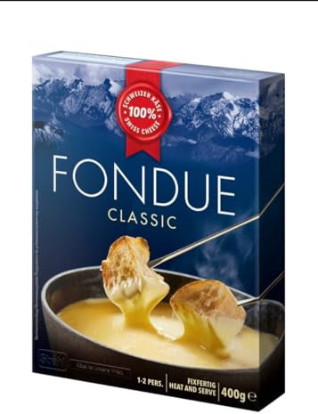 Classic Swiss Fondue with Kirsch 800g (2x400g)