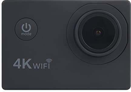 USKI Fotocamera d'azione Piena HD 4K 3. 0fps. WiFi 2.0 Schermo Mini Sport Impermeabili subacquei DV. Telecamera(Air Black)