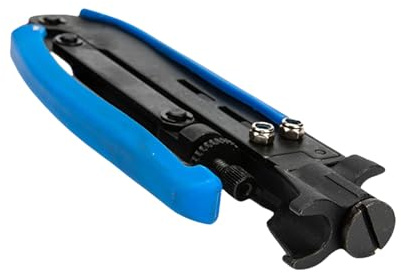 Conector crimping alicates herramienta de presión coaxial cable coaxial prensa de frío abrazaderas RG59 RG6 cable crimpadora herramienta