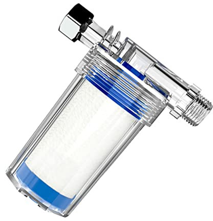 Filtro de Agua para Cabezal de Ducha con Elemento Filtrante Azul