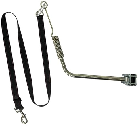 perfk Fahrrad-Hundeleine, Hundeleine, Fahrradleine, Reiten, Welpen, Haustier, strapazierfähig, Radfahren, Laufen, Fahrradzubehör, Parkhunde,