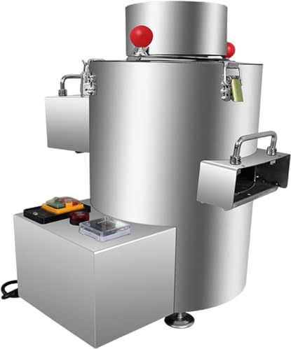 JIMINHUIXIN Macchina Elettrica per Sbucciare Castagne, Macchina Professionale Taglia Castagne 550W ad Alta Efficienza, Pelatrice Automatica Commerciale con Maniglia, Lame Inox, 220V