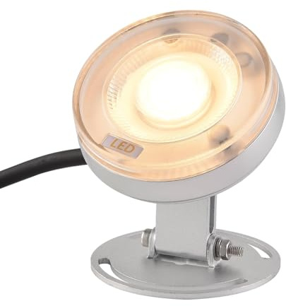 GUODDM Éclairage Submersible À LED for Fontaine, Piscine, Aquarium, Fontaine, Étang(Green,3W(24V))