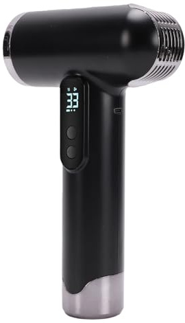 Bewinner Sladdlös Hårfön, 100 000 Rpm Höghastighetsmotor, 15 000 MAh USB Uppladdningsbar Bärbar Hårtork, 200 W Stort Luftflöde Snabbtorkande Hårstyler för Resor, Sovsal, Hem
