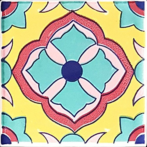 PIASTRELLA in Ceramica VIETRESE Decorate 10X10XH1, VIETRI Ceramic Tile (Ordine Minimo 5 Pezzi Anche l'uno Diverso dall'altro)