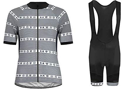 UGLY FROG Traje Ciclismo Mujer para Verano, Ciclismo Maillot y Culotte Ciclismo Culote Bicicleta con 20D Gel Pad para Deportes al Aire Libre Ciclo Bicicleta