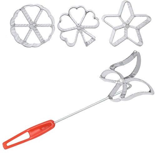 Garosa Star Snowflake Leaf Biscuit Cutters Stainless Steel Pastry Donuts Cutters Biscuit Molds Fondant Cake Cookie4Pcs Cookie Cutters Set Baking Molds