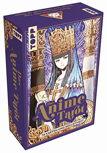 Das Anime-Tarot. Liebevoll illustriertes Tarot-Deck im Anime-Stil: 78 Karten und Begleitbuch in hochwertiger Karton-Box - großes und kleines Arkana, auch perfekt für Tarot-Einsteiger