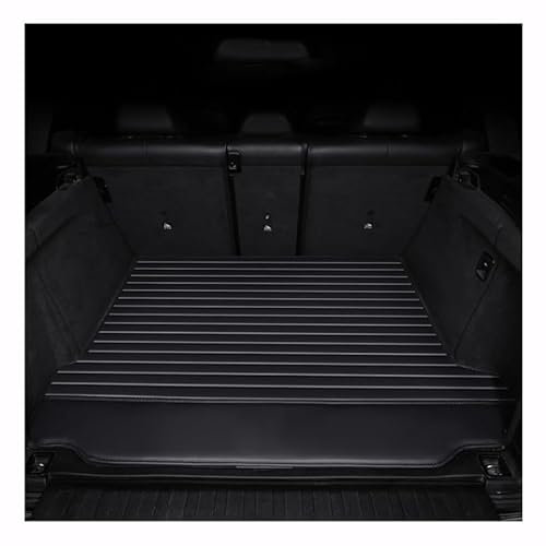 YYTERI Auto Leder Kofferraummatten, für VW T-Cross 2019 2020 2021 2022 2023 Langlebiges Wasserdicht Kratzfest Kofferraumwanne Schutzmatte, Innenraum ZubehöR