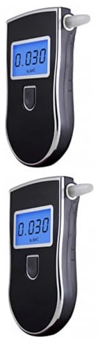 Healvian 2stücke Professional Police Digital Mit Lcd-bildschirm Tragbares Präzises Messgerät Für Atemalkoholbestimmung Für Persönlichen Und Professionellen Einsatz