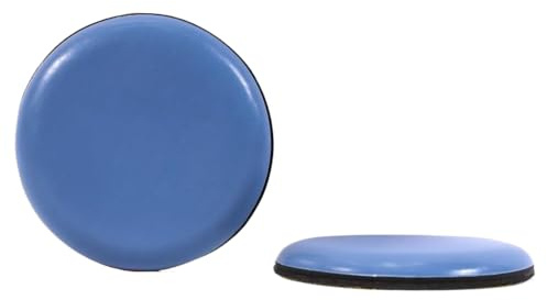 Lot de 12 patins antidérapants en téflon de 5 cm pour meubles lourds, canapés, chaises, tables, armoires et machines à laver, patins de meubles faciles à glisser pour tapis, bois dur, carrelage et