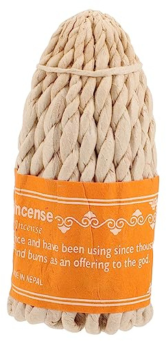 KAILIKETIY 50pcs Nepal Rope Incense Traditional Tibetan Air Purifying Fragrance for Meditation Relaxation for Home Office Yoga