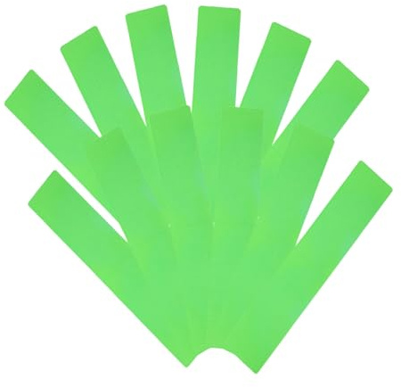 VICASKY 12PCS Flat Soccer Line Markers Green Court Boundary Pads Anti-slip Football Field Marking Mats for Tennis Basketball Volleyball Badminton Indoor Outdoor