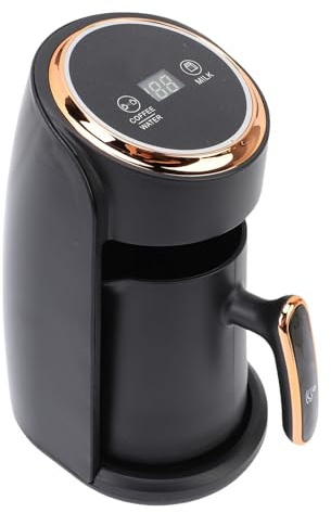 Oreilet Cafetière Turque, Machine à café Turque électrique Automatique Anti Débordement 600 W 300 Ml avec capacité Brassage 1 à 4 Tasses et Chauffage Rapide pour le Bureau Domicile