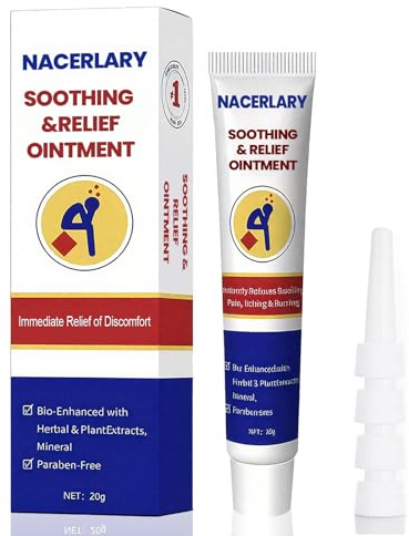 Anus Soothing Cream 20g, Intimate Skin Care Cream, Mild Formula for Sensitive Areas, Relieves discomfort and soothes itching, Suitable For Most People