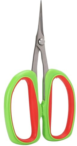 Cocoarm Sécateur à Raisin Professionnel en Acier Inoxydable, avec Poignée Ergonomique Antidérapante, pour le Jardinage, les Arbres Fruitiers et les Arbustes