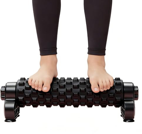 Rücken Foam Roller - Tiefenmassage Zur Dehnung Mit Saugnapf,Schaumstoffrolle Für Den Körper Mit Halterung - Für Home Gym Yoga Pilates Fitness Workout Und Nachsportliches Training