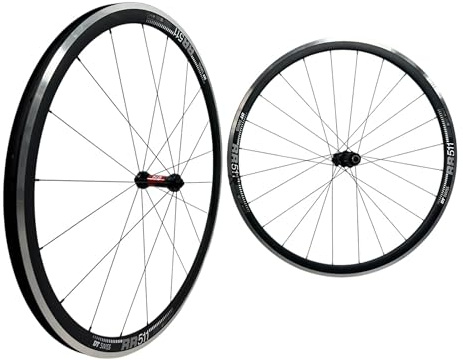 FITWHEELS Rennrad Laufradsatz 28 Zoll - Handgebaut in unserer Werkstatt - mit Felge DT-Swiss RR 511 und Naben DT-Swiss 240 EXP - Tubeless Ready 1640 g - Felgenbremse - Rennrad Cyclocross