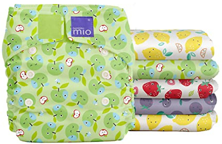 Bambino Mio, miosolo classic set de pañales de tela, ensalada de fruta