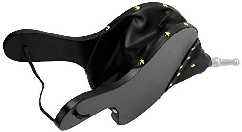 Soufflet de cheminée en bois, grande buse en fonte de ventilateur en bois de 16 x 7 avec sangle de suspension pour la cuisine en plein air, pompe de cheminée pour barbecue et barbecue(Tube d'argent)