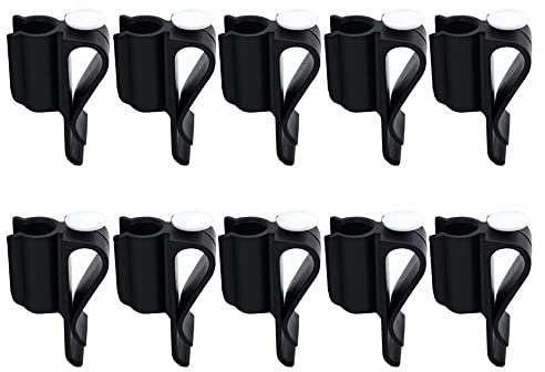 DONGKER Golf Club Clip, 10 Stück Golfschläger Taschen Clips, ABS Putting Klemmen mit Ballmarkierung für Golfspielen im Freien