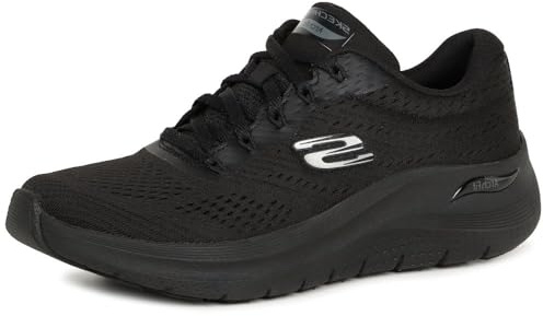 Skechers Women's Arch FIT 2.0 Big League Sneaker, Black, 7 UK