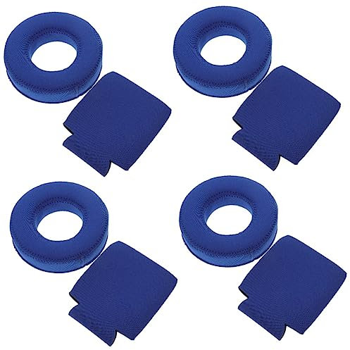 Ciieeo 4 Juegos De Vasos De Flotabilidad Portavasos De Neopreno Portavasos Inflable Flotadores Portavasos Flotantes Posavasos Flotantes Tela De Buceo Funda para Reutilizable