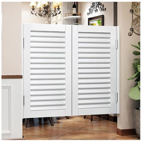 Schwerlast Saloontüren Café-Schwingtür,Pendeltür Holz, Innen Bar Pub Küchen Trennwandtür,Selbstschließende Double Action Scharniere Pendeltür,80×90cm