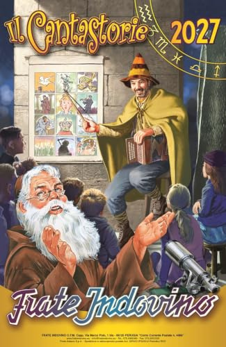 CALENDARIO FRATE INDOVINO 2027 - IL CANTASTORIE EDIZIONE COMPLETA - Nuovo Calendario + Segnalibro + Penna Deluxe