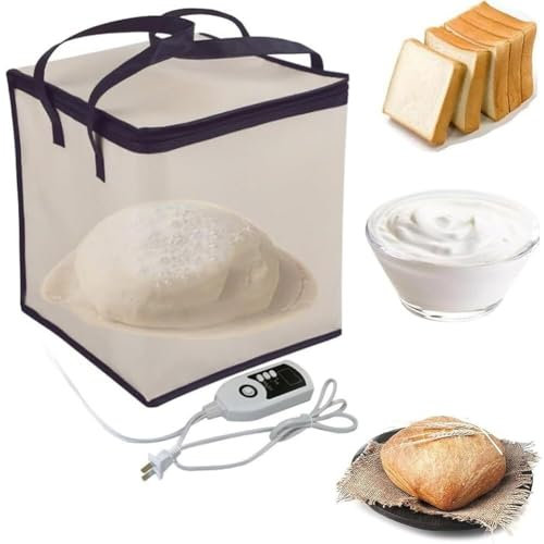 Proofer de masa con función de calentamiento, temperatura ajustable, calentamiento uniforme, perfecto para pan casero