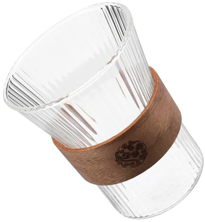 WESIEVYA Bicchiere Trasparente per Lavaggio e Spazzolino da Denti Tazza Versatile per Risciacquo e Design Elegante e Facile da Pulire per Uso Domestico