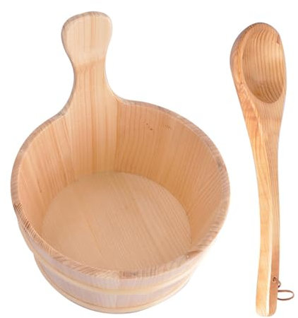 Barril De Sauna Para El Hogar | Accesorios Esenciales De Spa Y Sauna Para Hogares, Baños, Regalo Para Familiares, Padres, Amigos, Vecinos