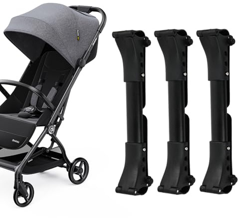 Elitecran 3 Piezas Conectores para Cochecito de Bebé de Aleación Aluminio