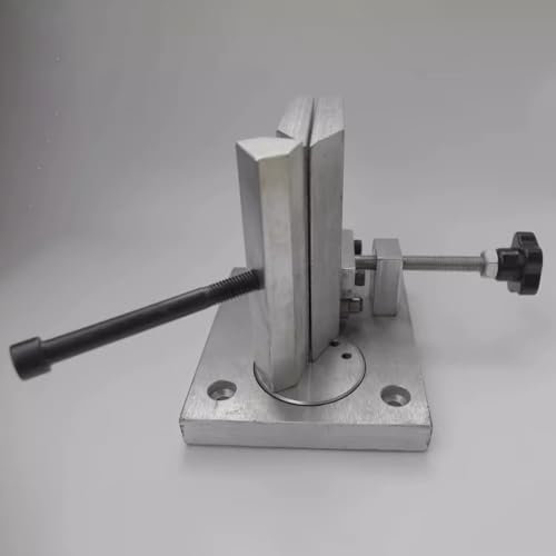 LeTkingok Plieuse de Lettres en Métal à Deux Axes, Plieuse de Tôles en Acier Inoxydable/Aluminium, Outil de Pliage à Angle Réglable