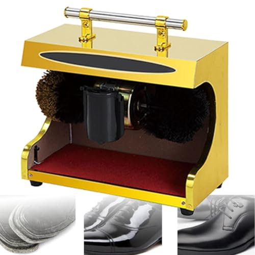 Automatic Shoe Shine Machine, Horizontal Induction Polisher for Home, Hotel, and Commercial Use