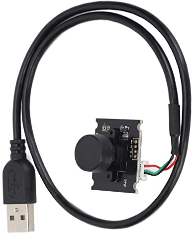 Spacnana 3MP USB -kameramodul, OV3660 HD WebCam -kort 110 ° Vidvinkellins med Manuellt Fokus, för OS X