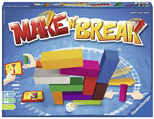 Ravensburger Make'n Break, der Bauspaß gegen die Zeit, Mehrfarbig (26764)
